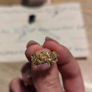 Catbird Secret Garden Ring Floral Custom